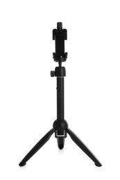 New stylish mobile tripod isolated on white