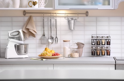 Photo of Modern kitchen interior