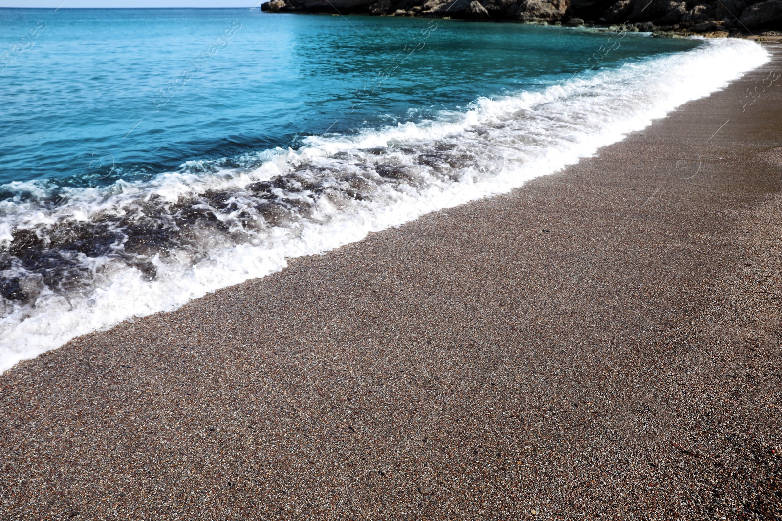 Photo of Beautiful view of beach on nice summer day