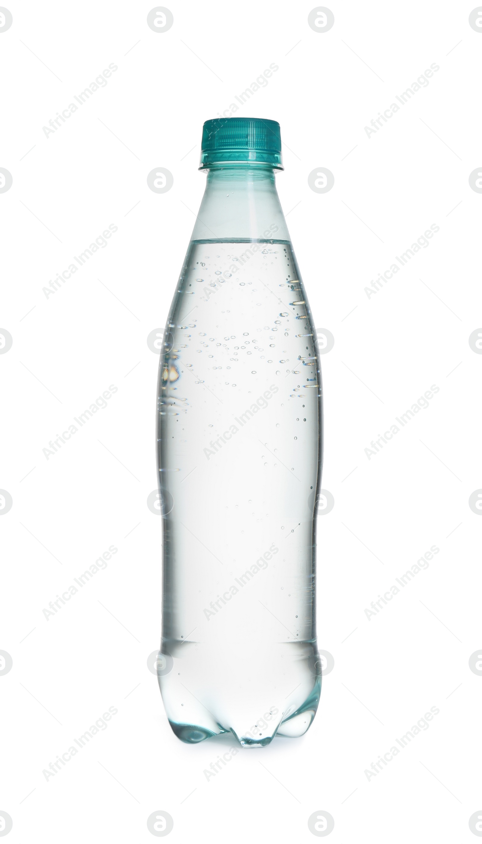 Photo of Plastic bottle of pure water isolated on white