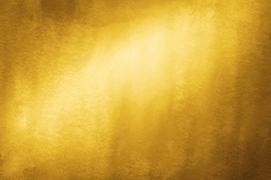 Image of Golden textured surface as background, closeup view