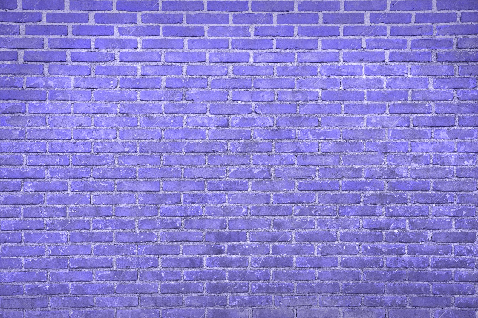 Image of Texture of slate blue color brick wall as background