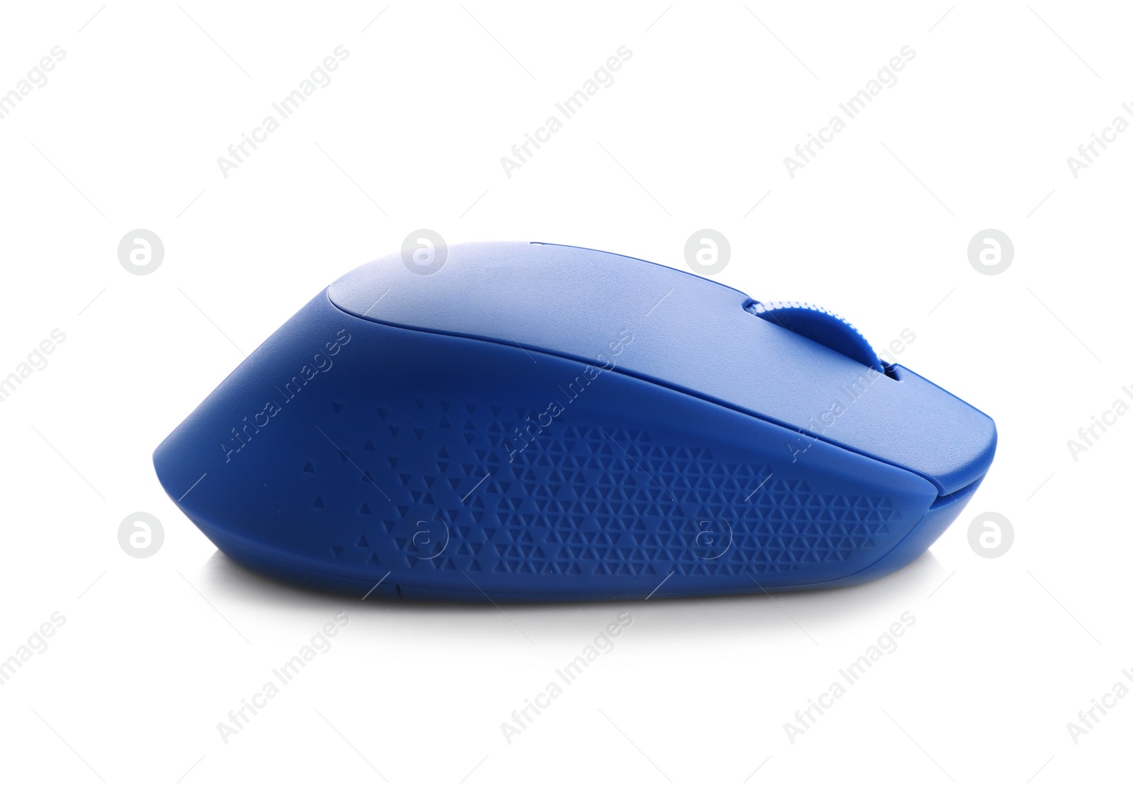 Photo of Color computer mouse on white background