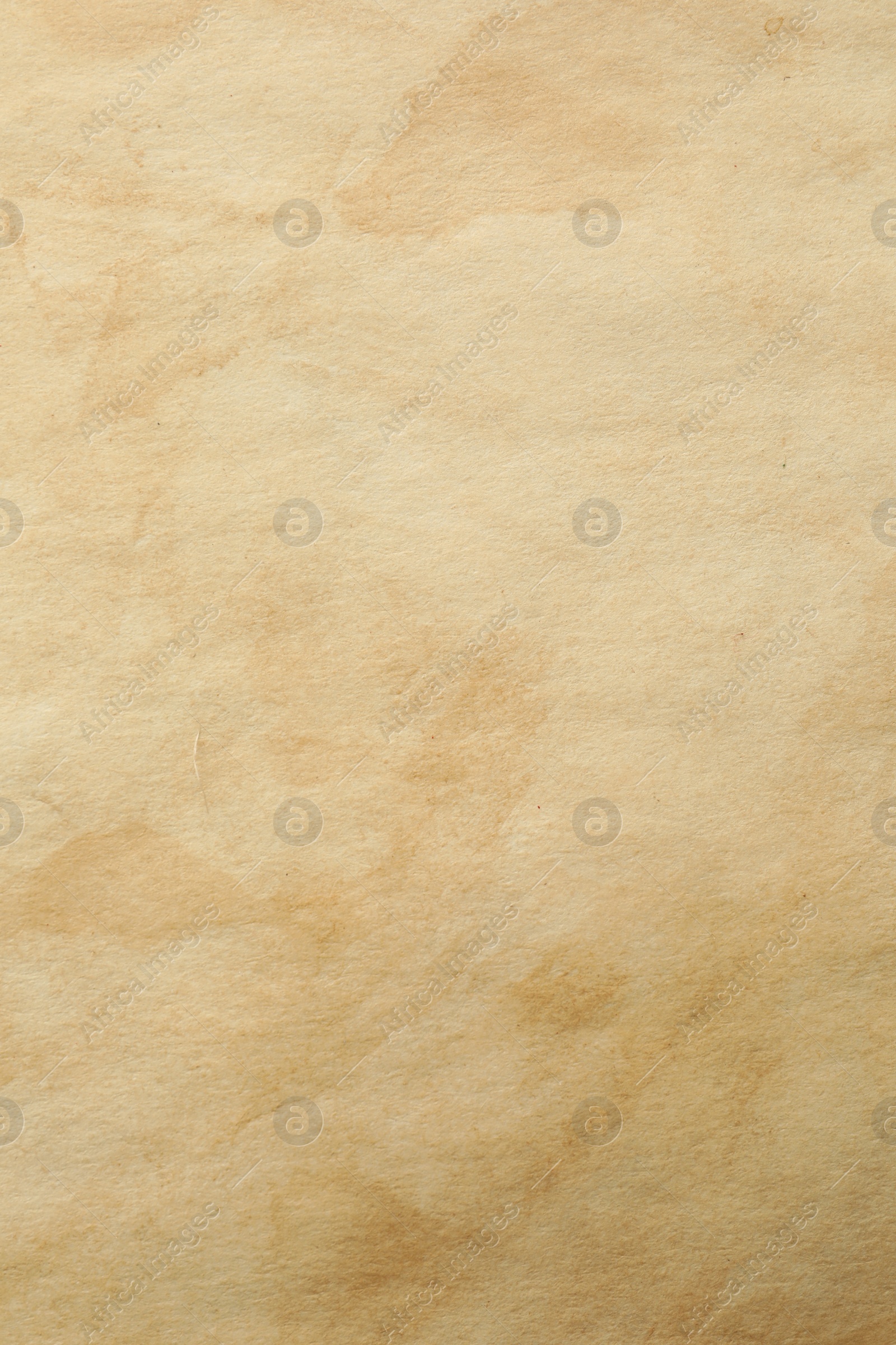 Photo of Texture of old paper as background, top view