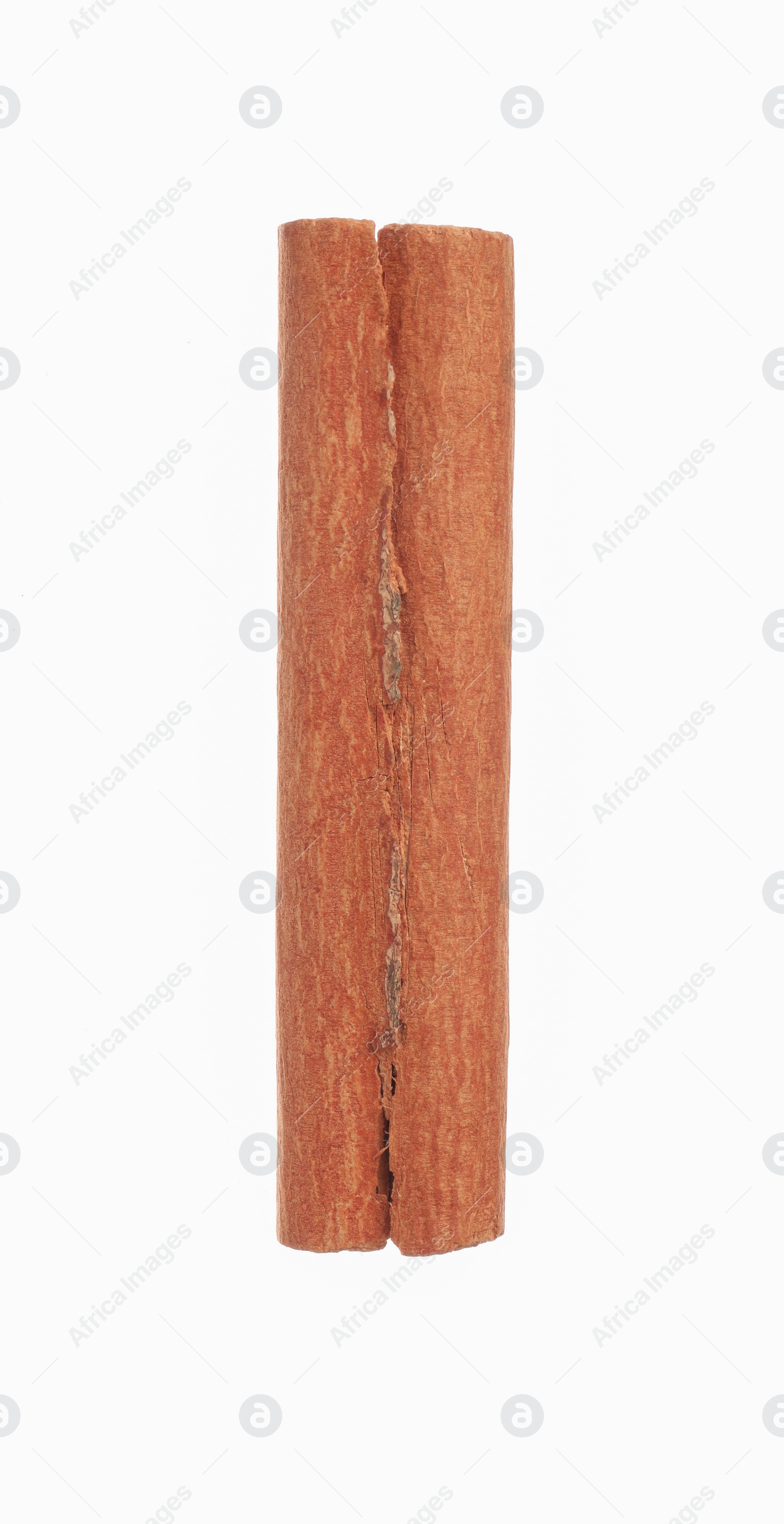 Photo of Dry aromatic cinnamon stick isolated on white
