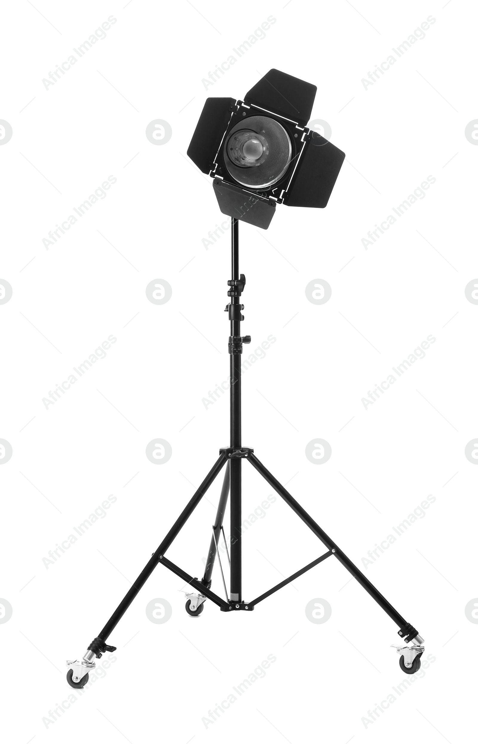 Photo of Studio lighting on white background. Food photography