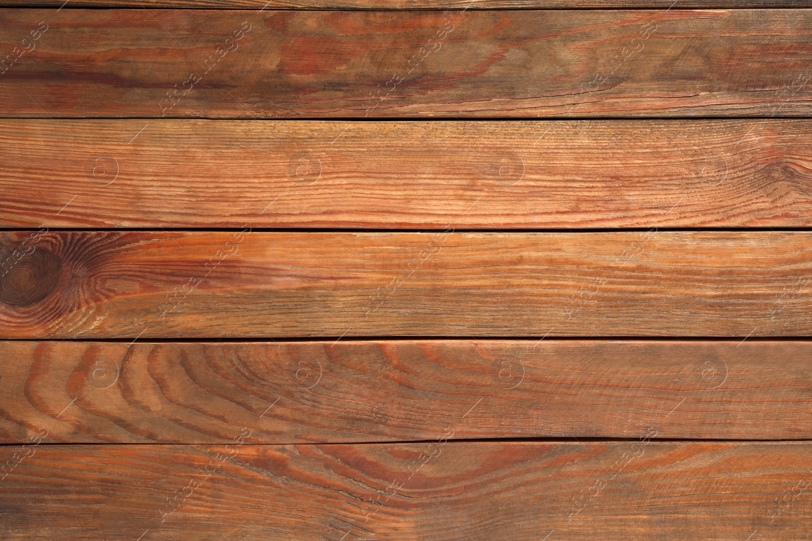 Photo of Texture of wooden surface as background, top view