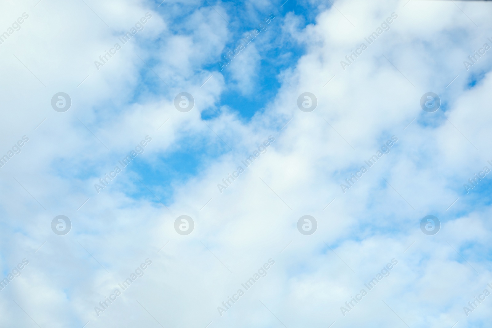 Photo of Beautiful blue sky with clouds on sunny day