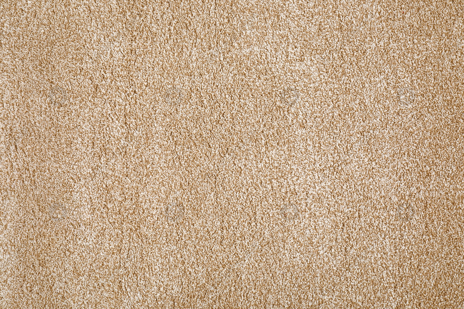 Image of Soft beige carpet as background, top view