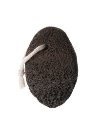 Pumice stone isolated on white. Pedicure tool