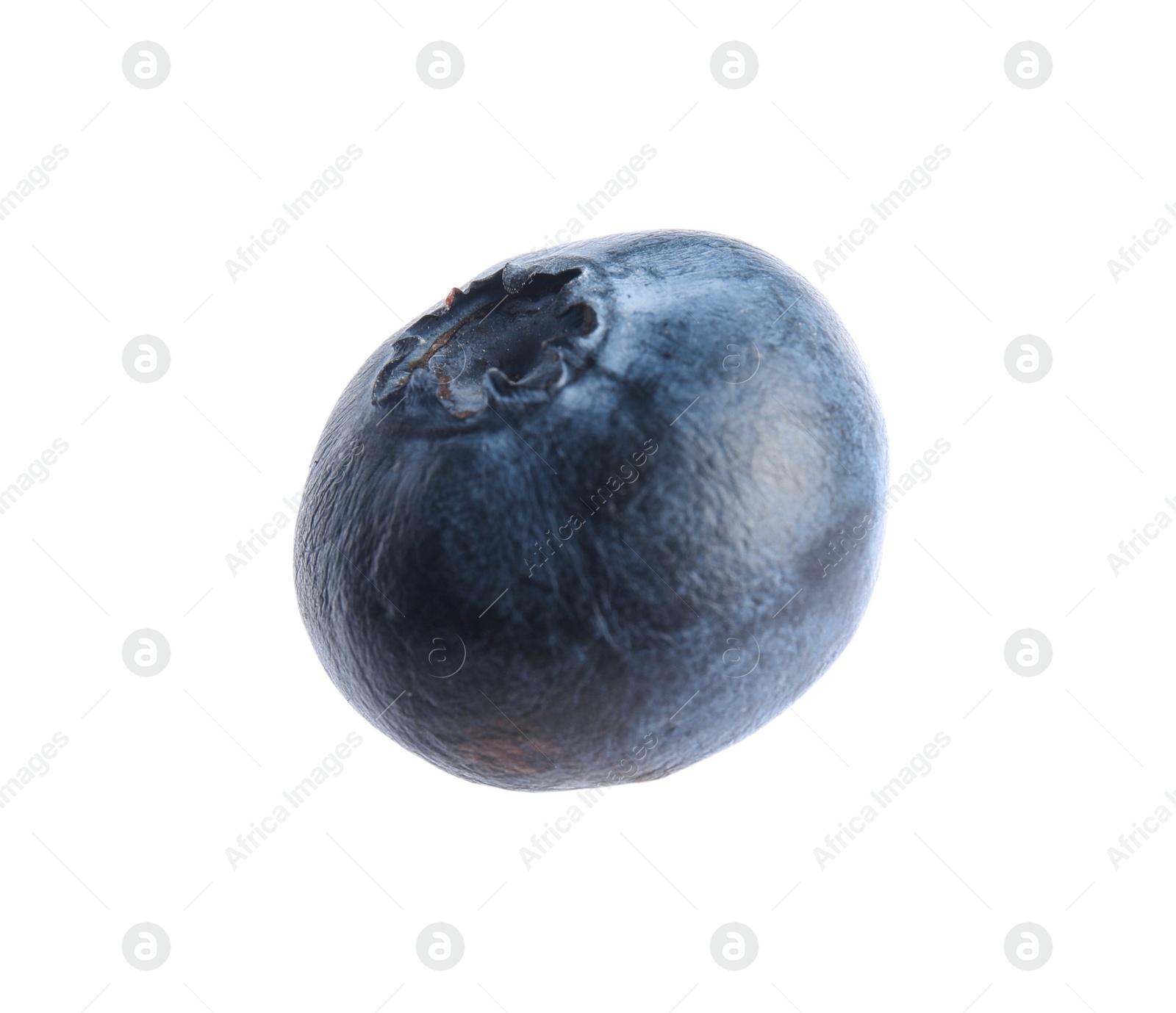 Photo of Whole fresh tasty blueberry isolated on white