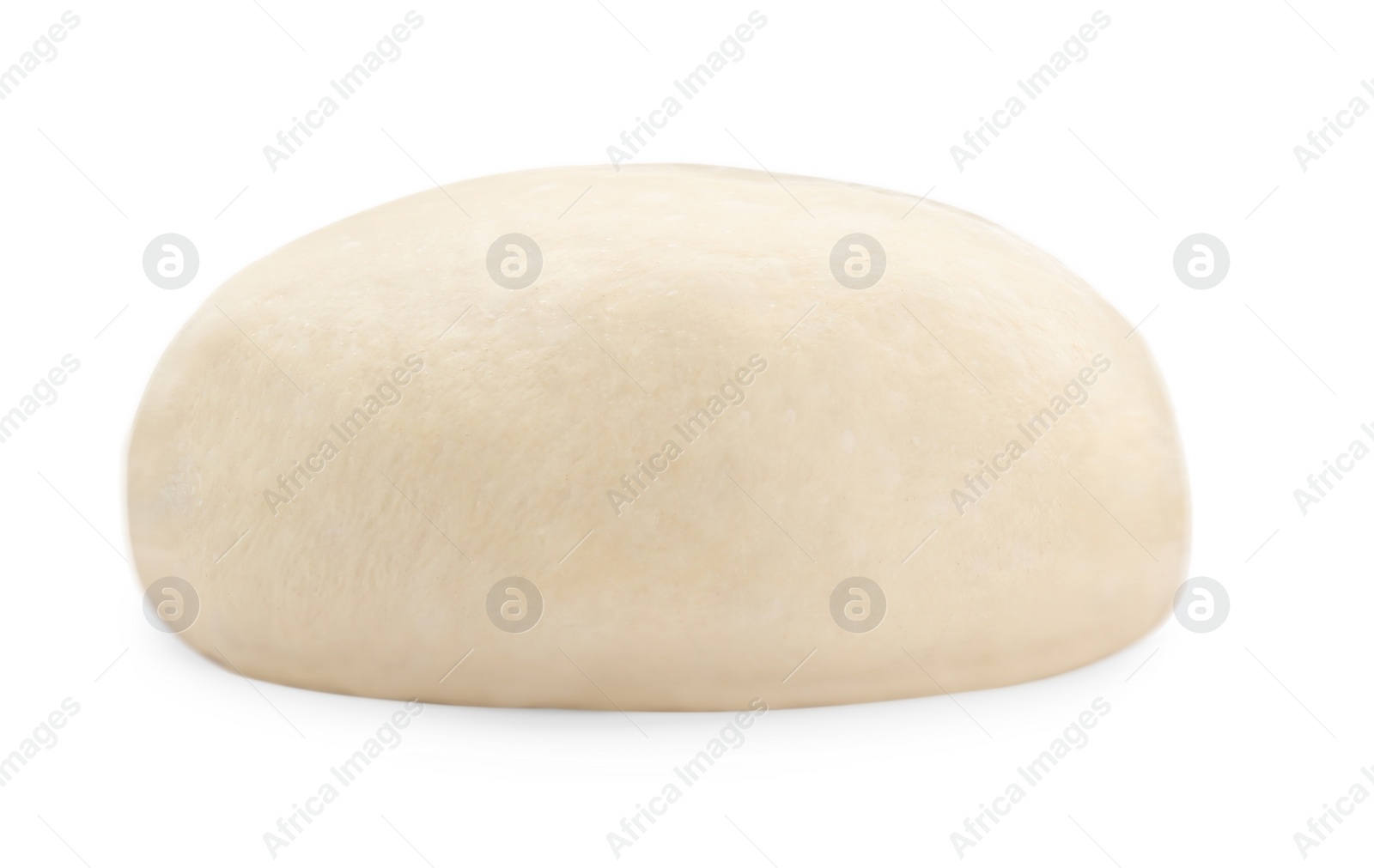 Photo of Fresh yeast dough for pastries isolated on white