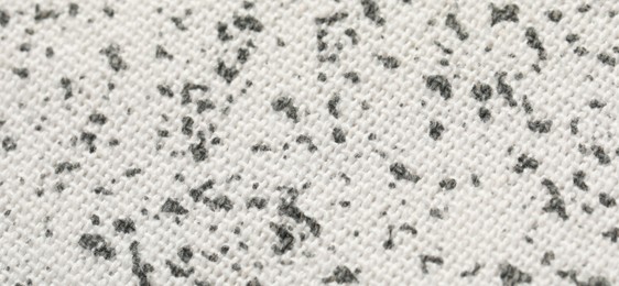 Photo of Texture of soft fabric as background, top view