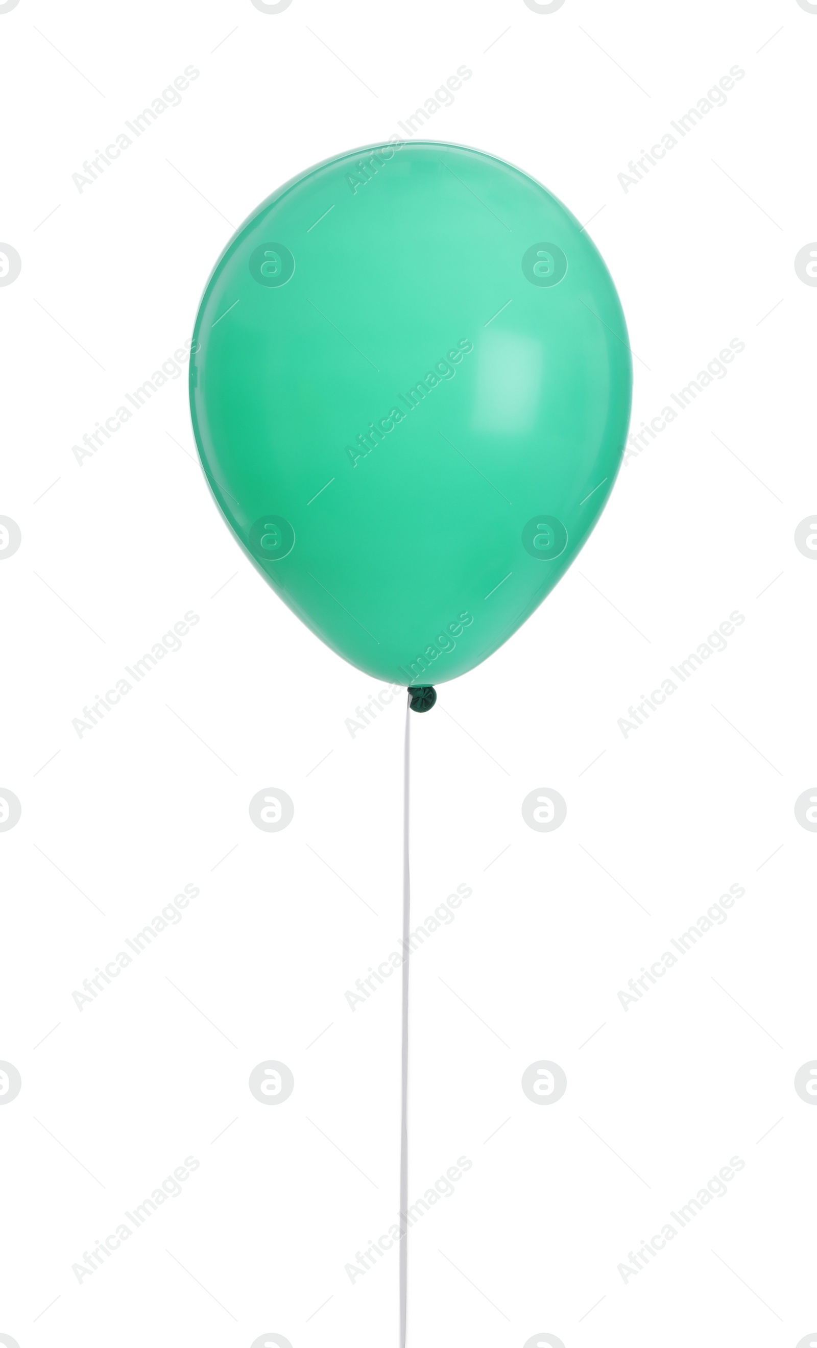 Photo of Color balloon on white background. Celebration time