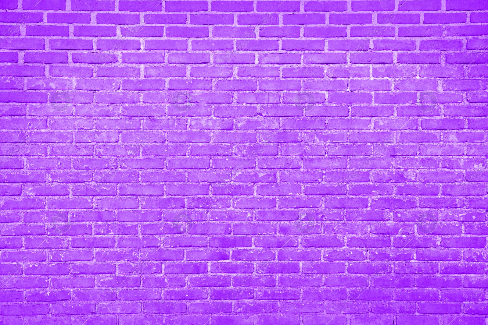 Image of Texture of dark violet color brick wall as background