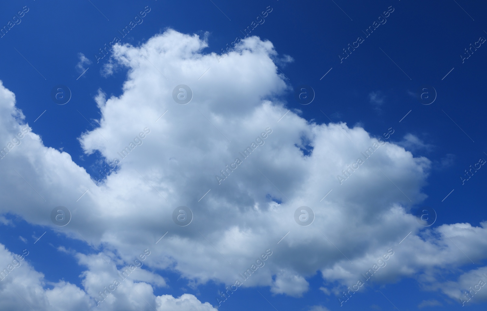 Photo of Picturesque view of blue sky with fluffy white clouds