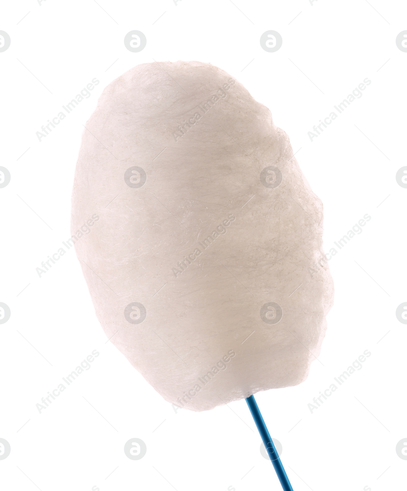 Photo of One sweet cotton candy isolated on white