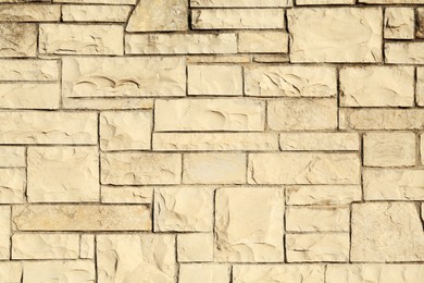 Texture of beautiful stone wall as background