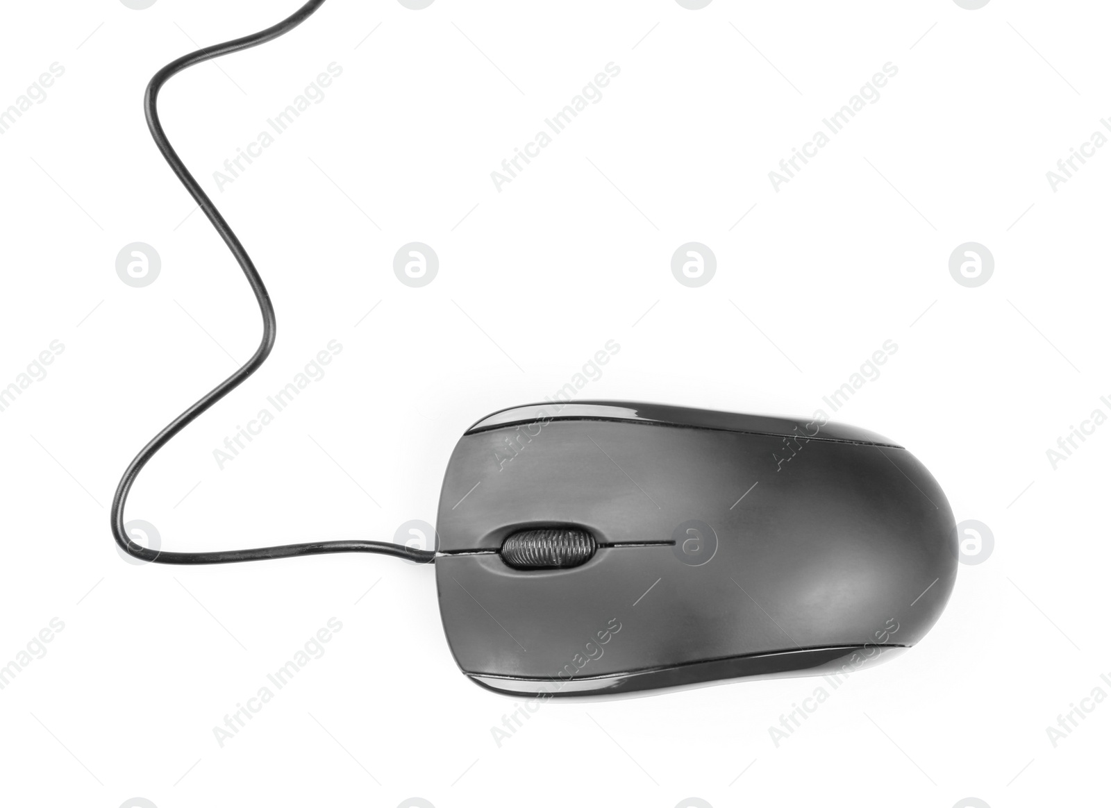 Photo of Modern computer mouse on white background