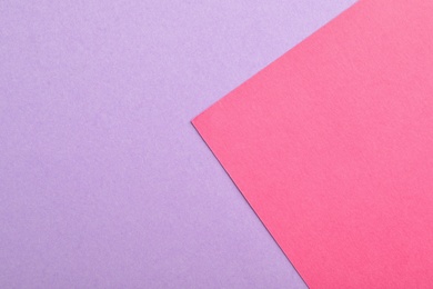 Photo of Colorful paper sheets as background, top view