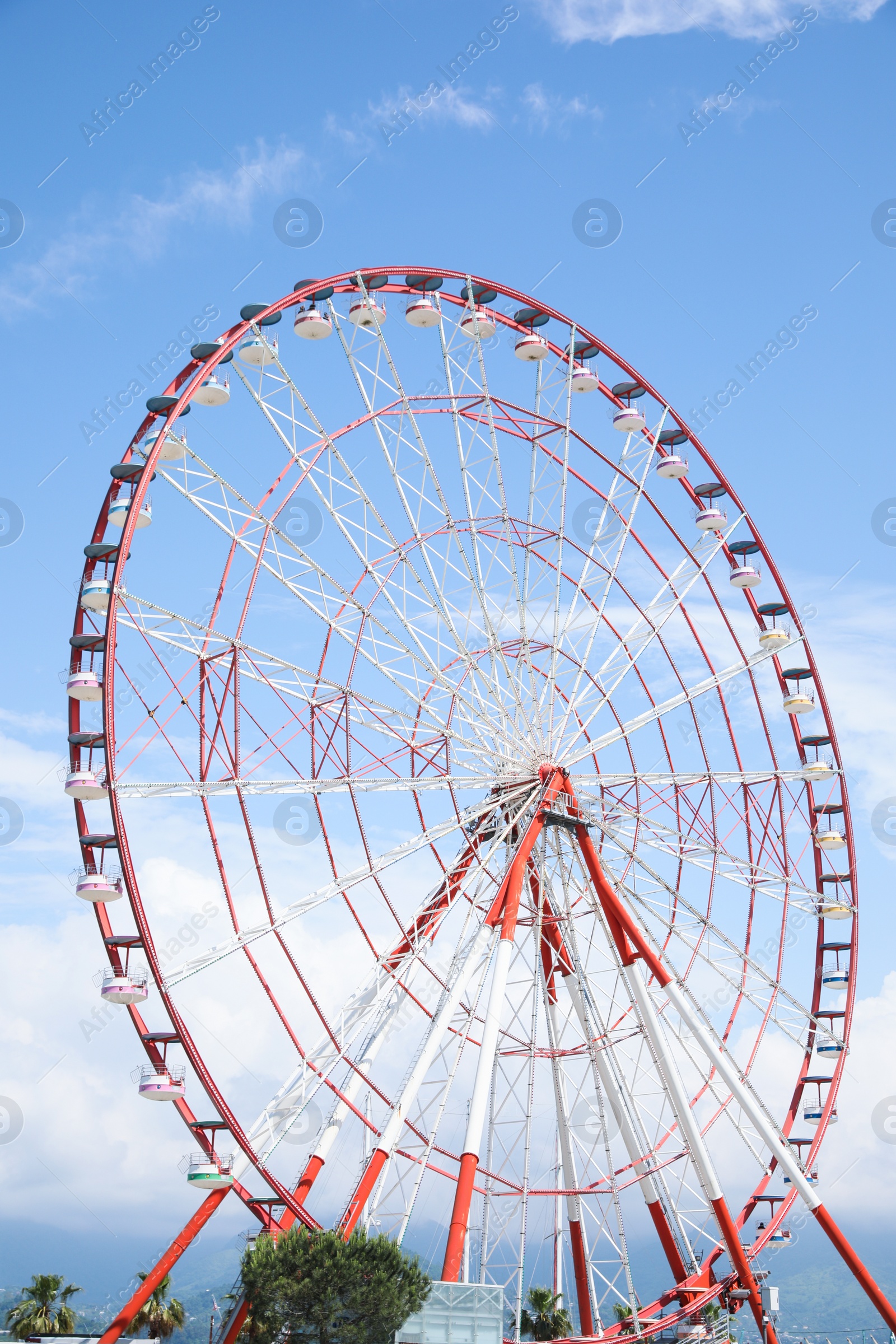 Photo of Beautiful large Ferris wheel outdoors on sunny day