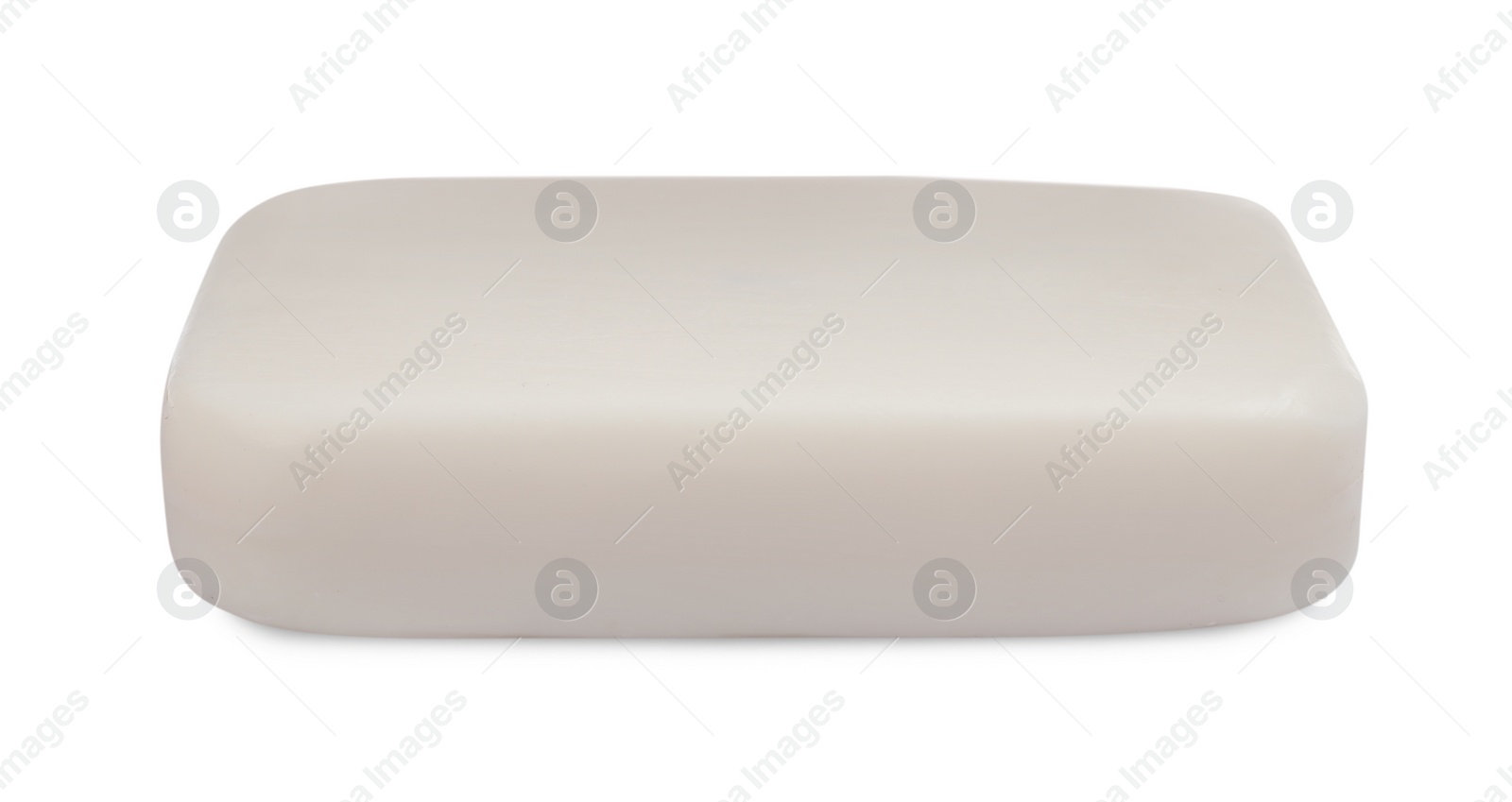 Photo of Soap bar on white background. Personal hygiene