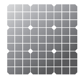 Illustration of modern solar panel surface. Alternative energy source