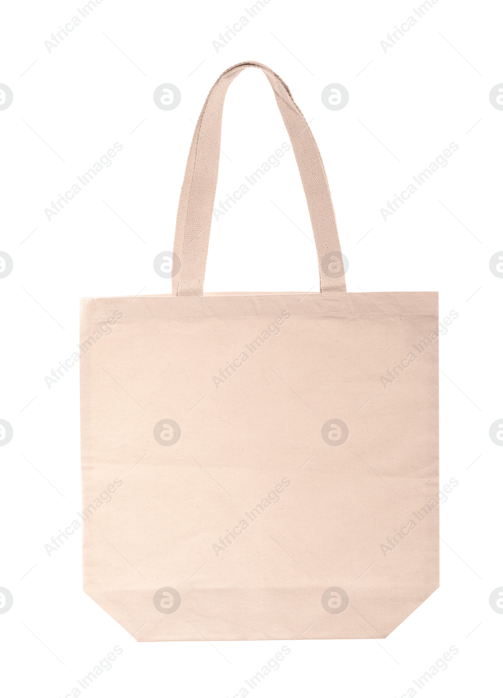 Photo of Eco bag on white background. Mock up for design