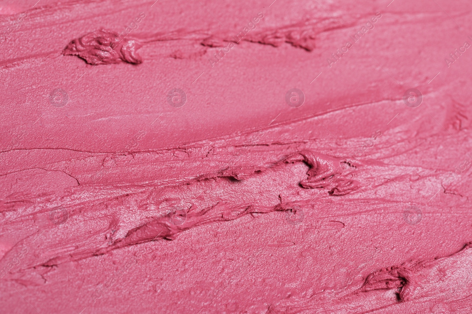 Photo of Texture of beautiful lipstick as background, closeup