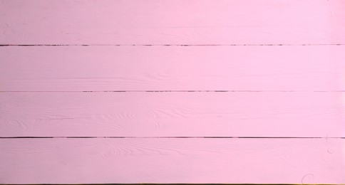 Image of Texture of pink wooden surface as background, banner design