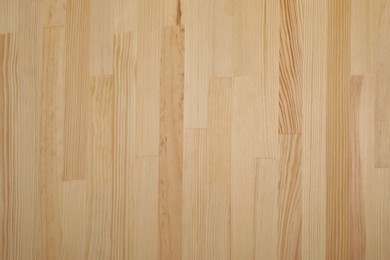 Photo of Texture of wooden surface as background, top view