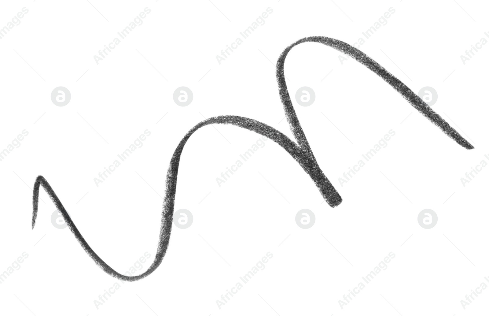 Photo of Hand drawn pencil scribble on white background