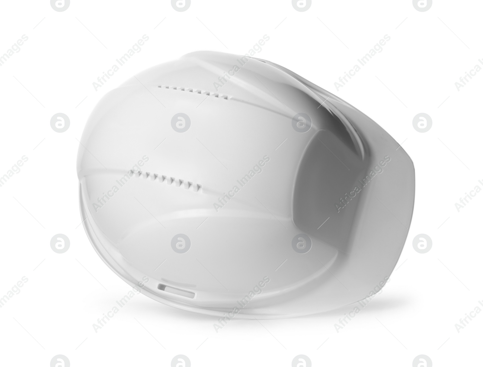 Photo of Safety hardhat isolated on white. Construction tool