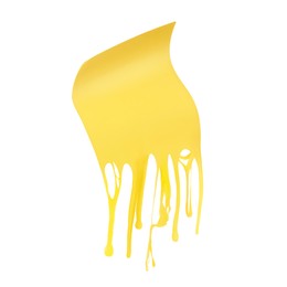 Image of Tasty cheese stretching in air on white background