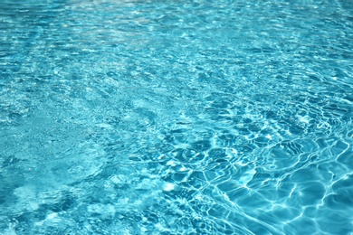 Photo of Clear refreshing water in swimming pool