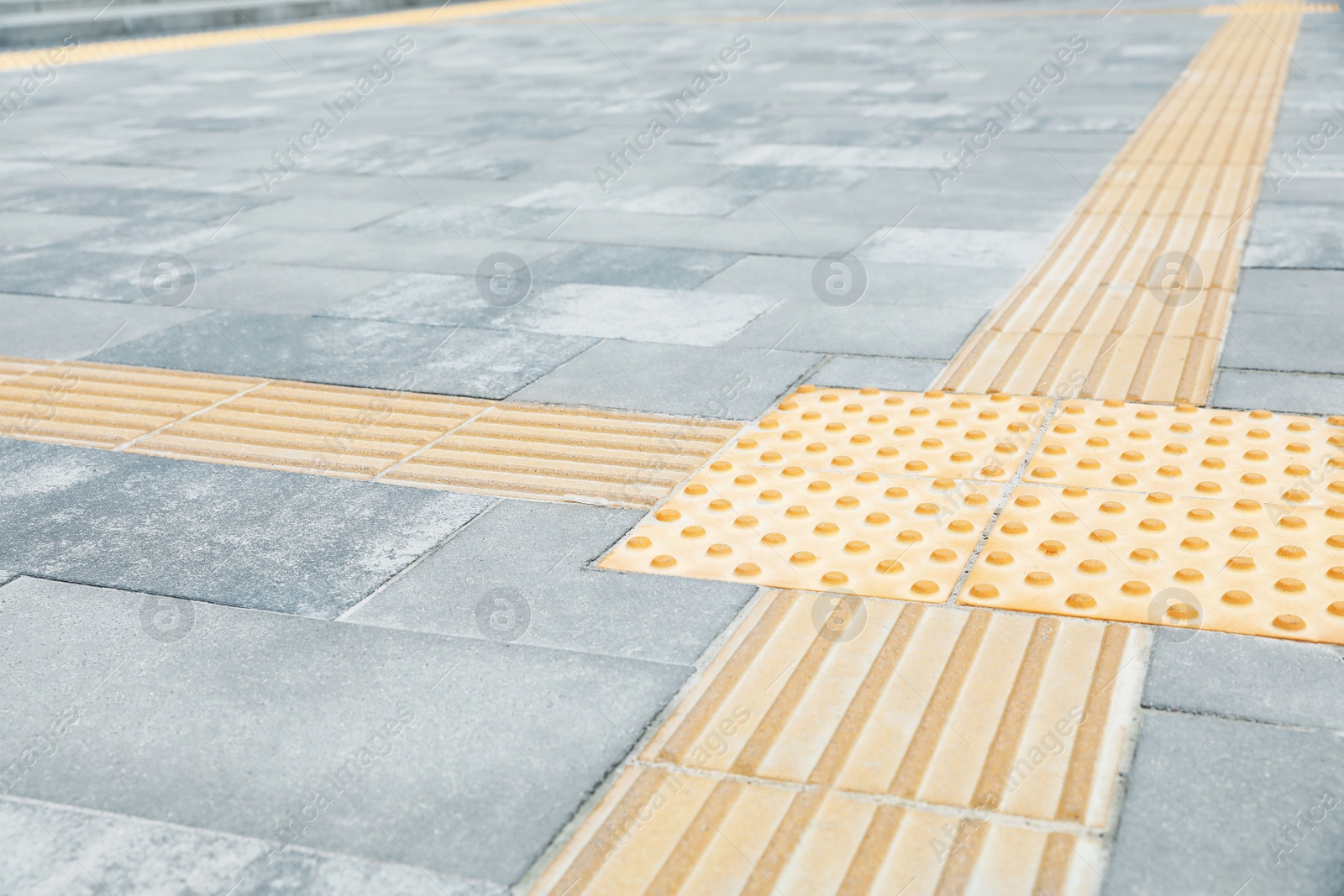 Grey Pavement With Tactile Tiles Outdoors Public Environment   OQ8JkoT2MdJ3a8m3HjSZHnOUt Normal 