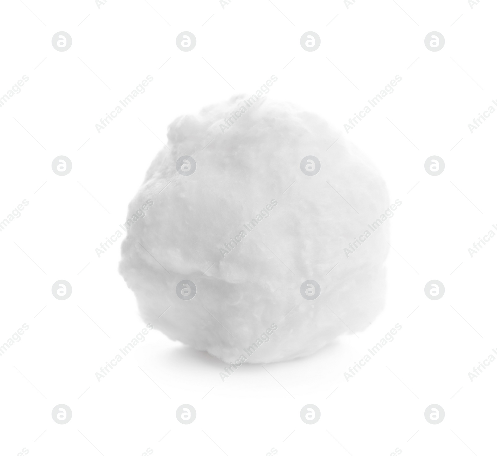 Photo of Ball of clean cotton wool isolated on white