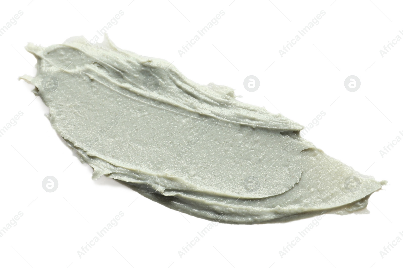 Photo of Sample of facial mask isolated on white, top view