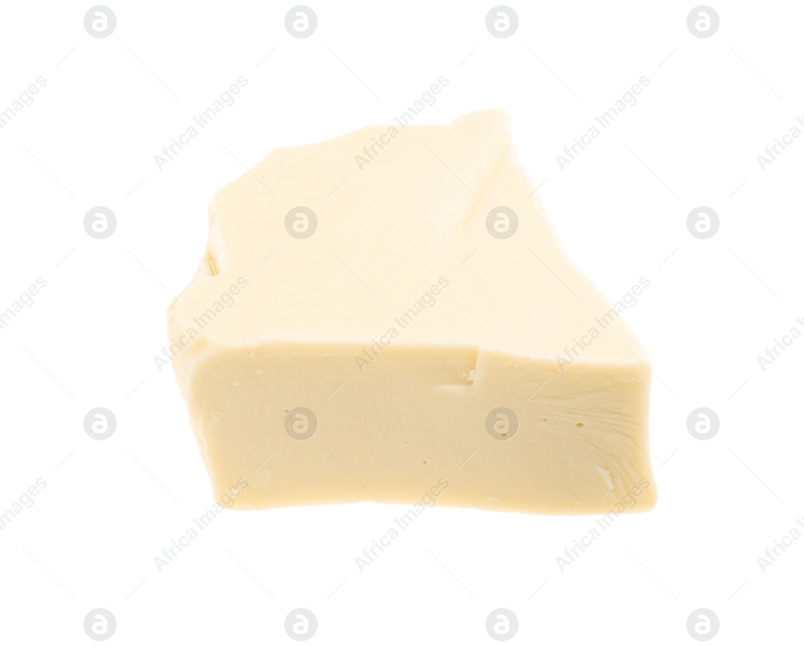 Photo of Piece of tasty chocolate isolated on white