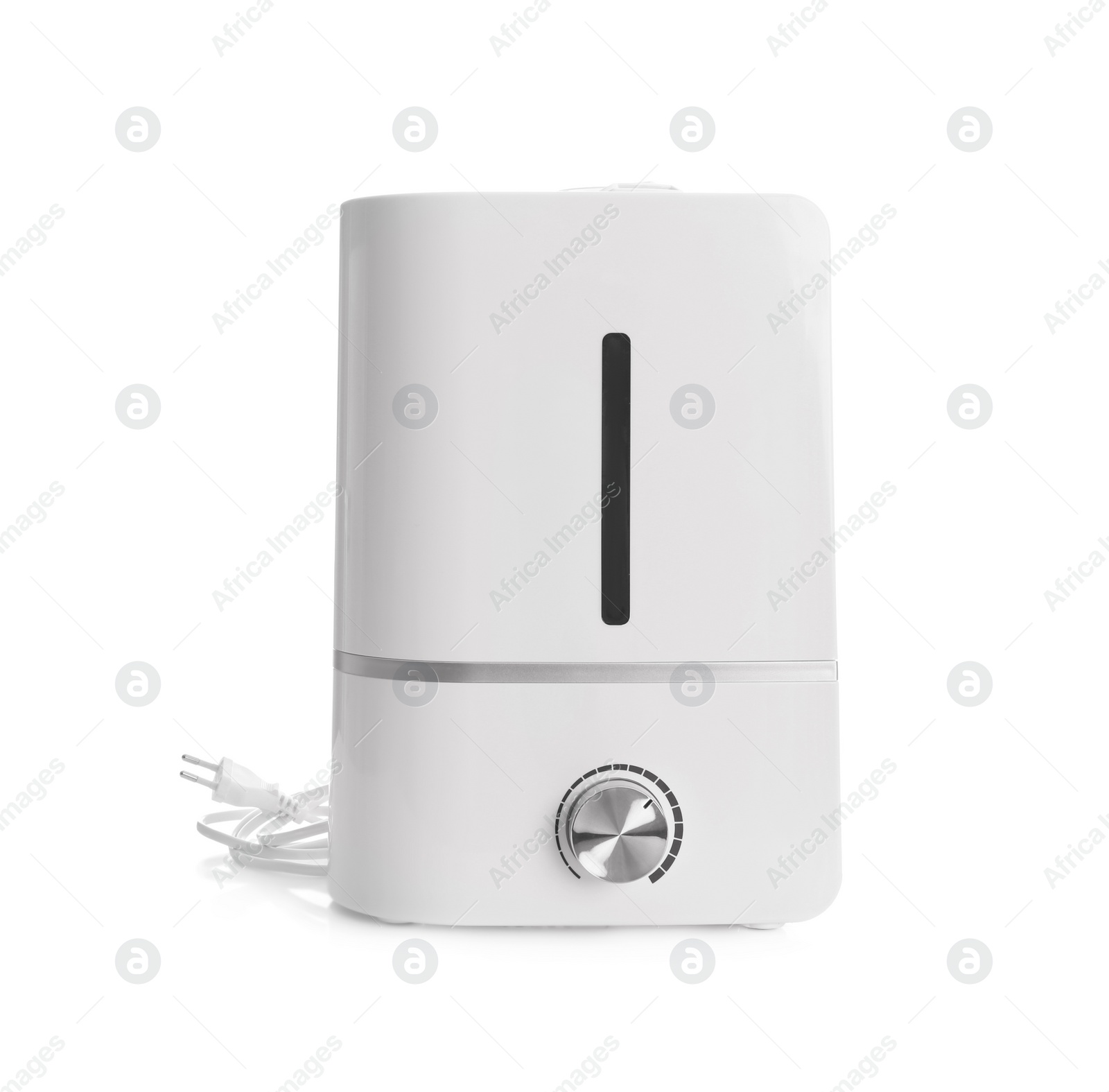 Photo of Modern stylish air humidifier isolated on white