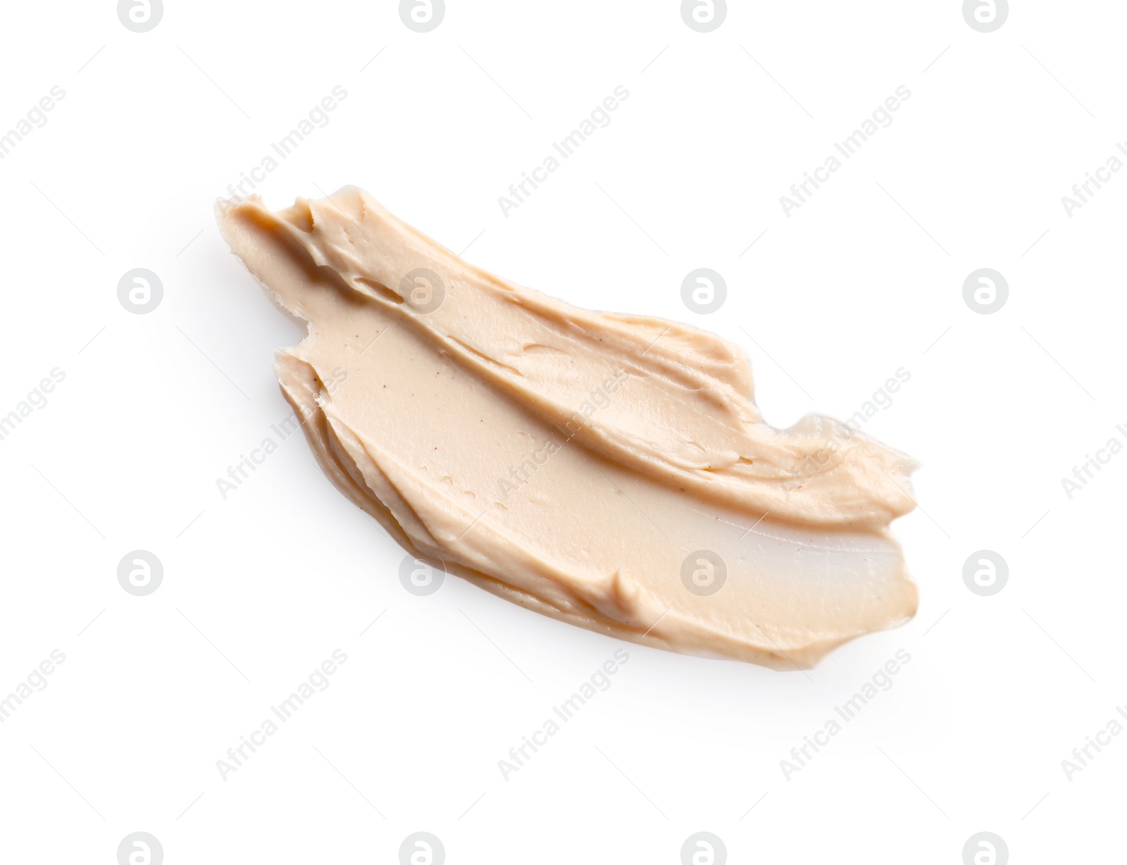 Photo of Sample of facial mask isolated on white, top view