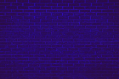 Image of Texture of indigo color brick wall as background