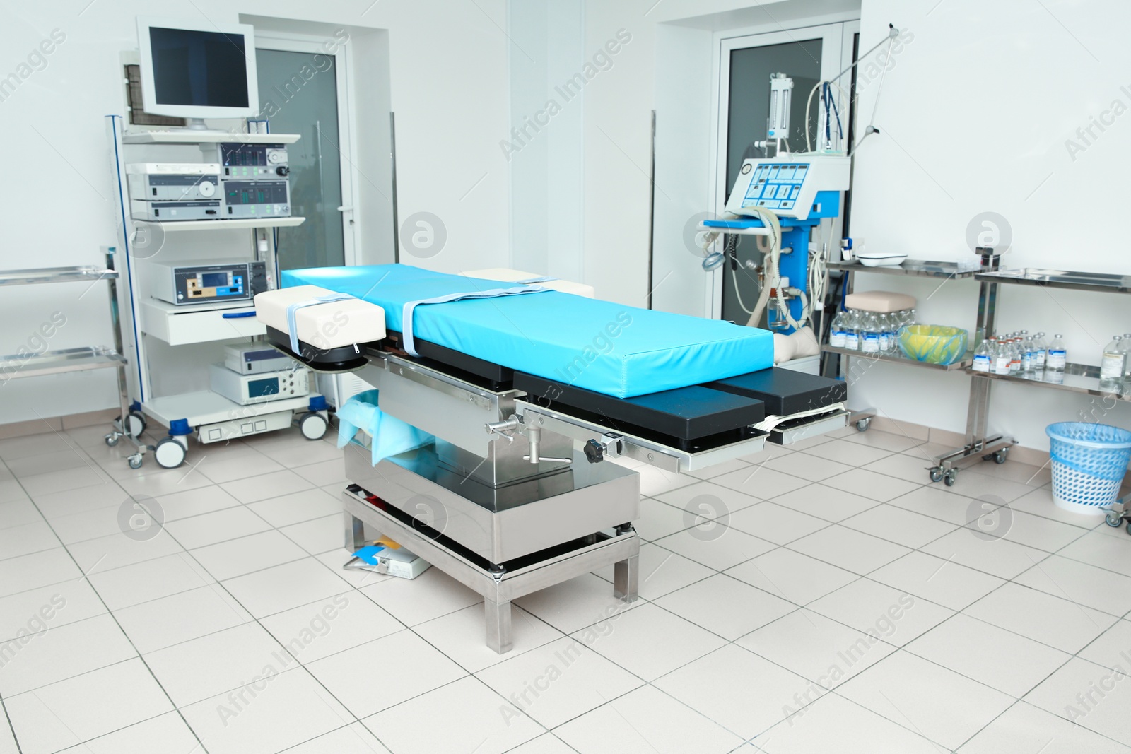 Photo of Interior of surgery room in modern clinic