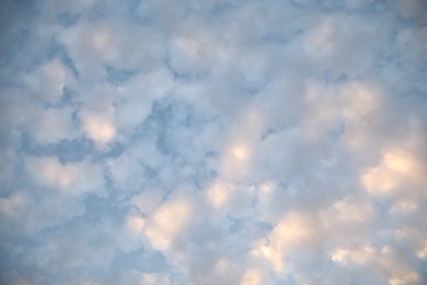 Photo of Beautiful view of blue sky with clouds