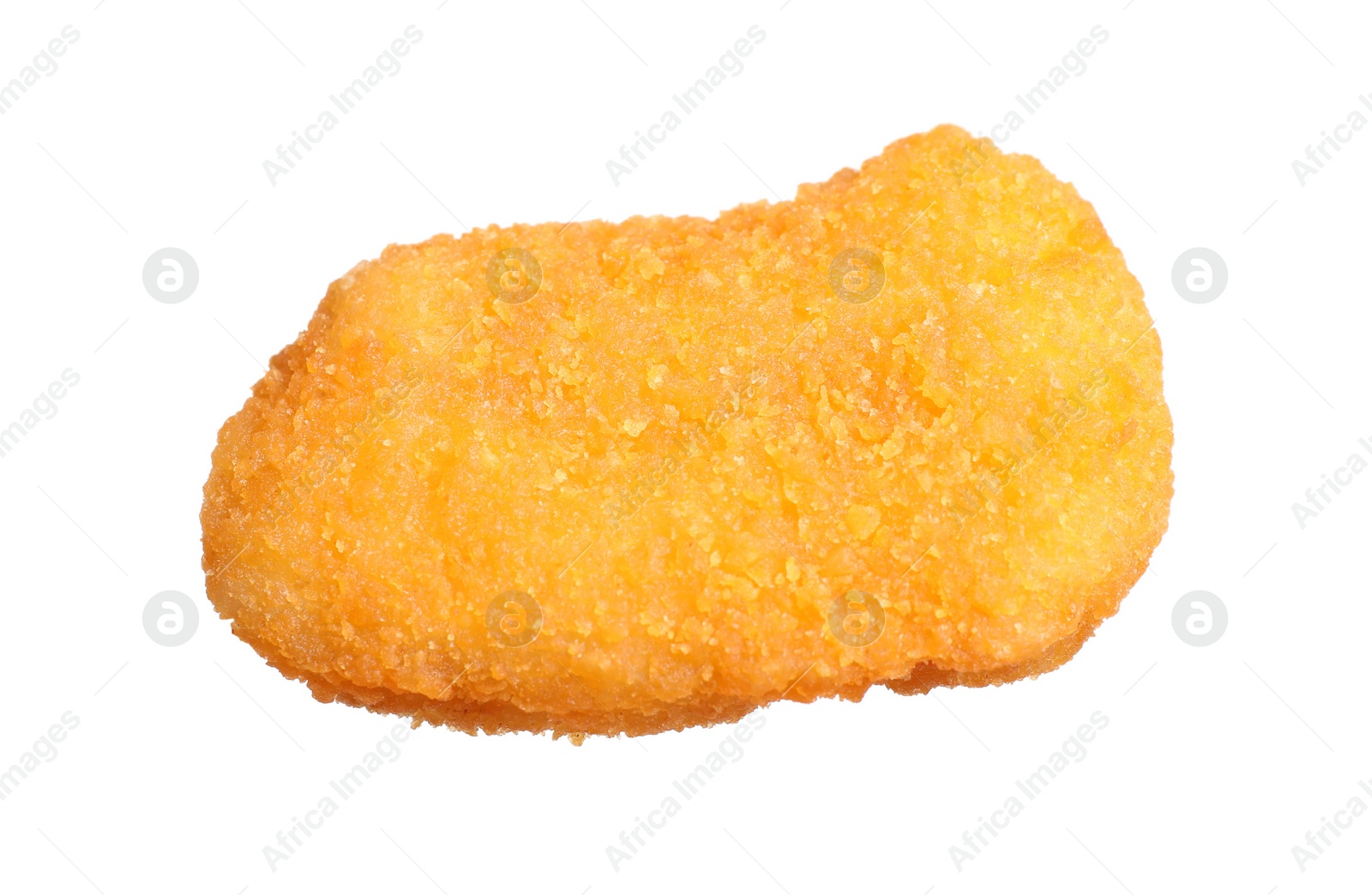 Photo of Delicious fried chicken nugget isolated on white