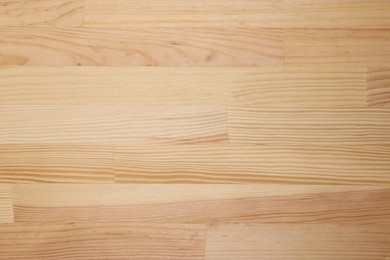 Photo of Texture of wooden surface as background, top view