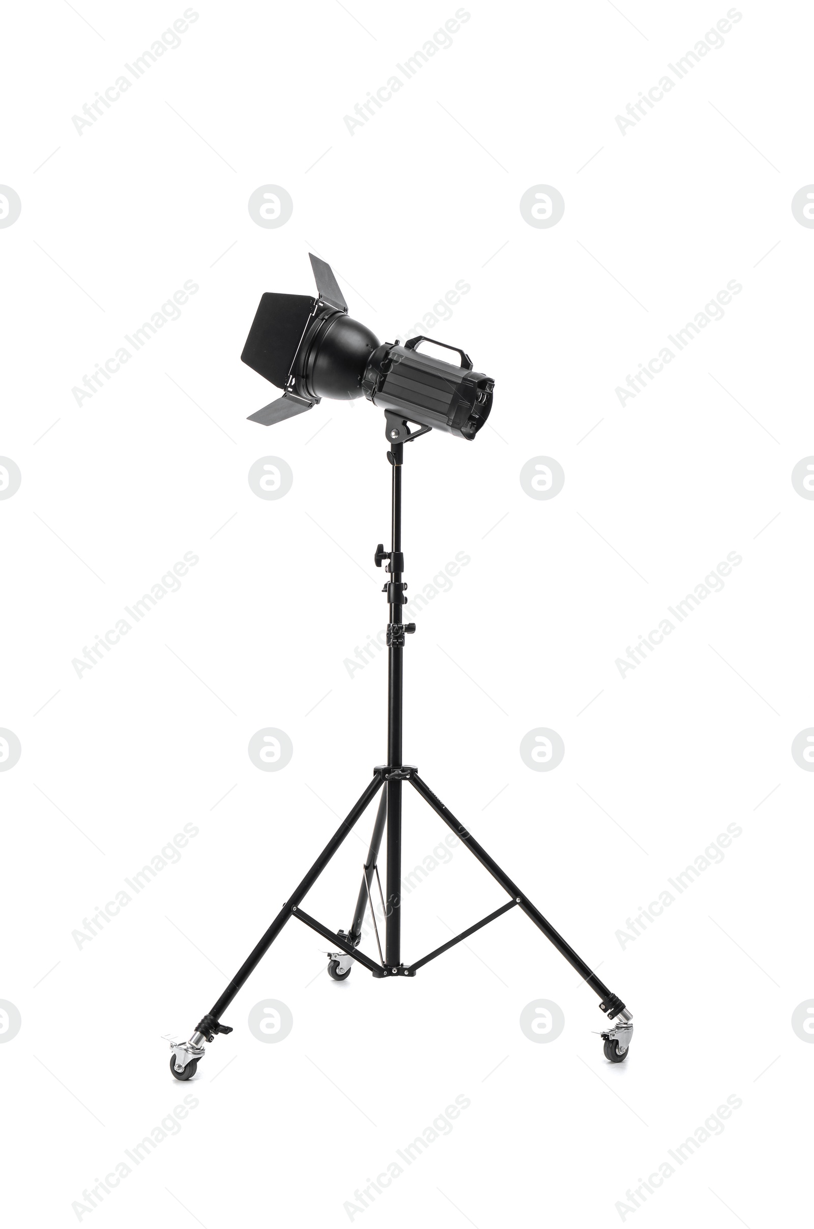 Photo of Studio lighting on white background. Food photography