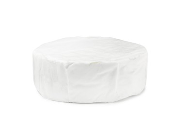 Photo of Whole tasty brie cheese isolated on white