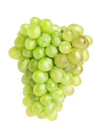 Bunch of fresh ripe juicy grapes isolated on white