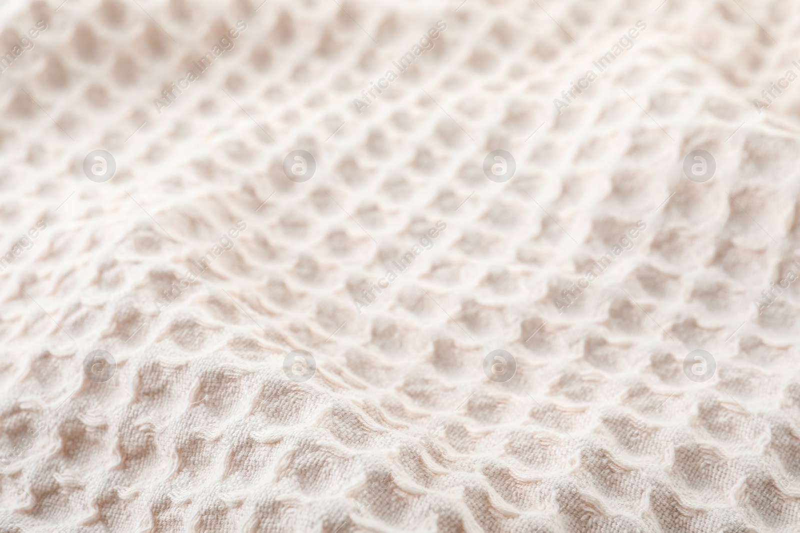 Photo of Texture of textile table napkin, closeup view